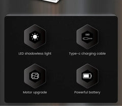 Cordless Electric Screwdriver Set 12/39/50 in 1 Precision Power Tool Magnetic Screw Driver Bit Fast Charging Repair Tool Kit