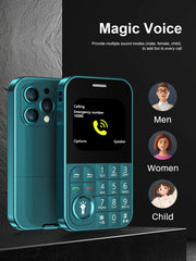 2024 SERVO V9 Model Small Mobile Phone 2G GSM 2 SIM Cards Magic Voice MP3/MP4 FM Radio 2.01inch Display Cheap Telephone Original
