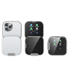 هاتف SERVO i19 صغير الحجم يعمل باللمس مع خاصية الاستعداد وبطاقة SIM مزدوجة ومشغل MP4 وخاصية Magic Voice 2G وشاشة صغيرة دوارة