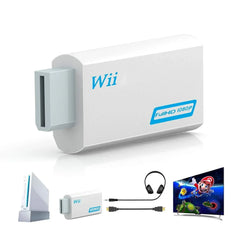 Wii To HDMI-Compatible Adapter Converter 3.5mm Audio For PC HDTV Monitor 1080P 720P Wii2 To HDMI-Compatible Converter Adapter