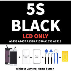 AAA Display for iPhone 5 5S 5SE 6 6S 7 8 Plus LCD Display Full Set Assembly Touch Screen Digitizer Replacement Pantalla+Camera