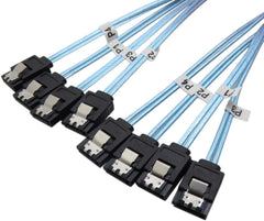 4/6 pcs/set Sata To Sata Cable 6 Ports/Set Date Cable 7 Pin Sata Sas Cable 6Gbps Sata To Sata HDD Cable Cord For Server Mining