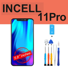 PINZHENG High Quality Display INCELL OLED OEM AMOLED For iPhone XS MAX X XR 11 12 13 MINI PRO PROMAX Screen Replacement LCD