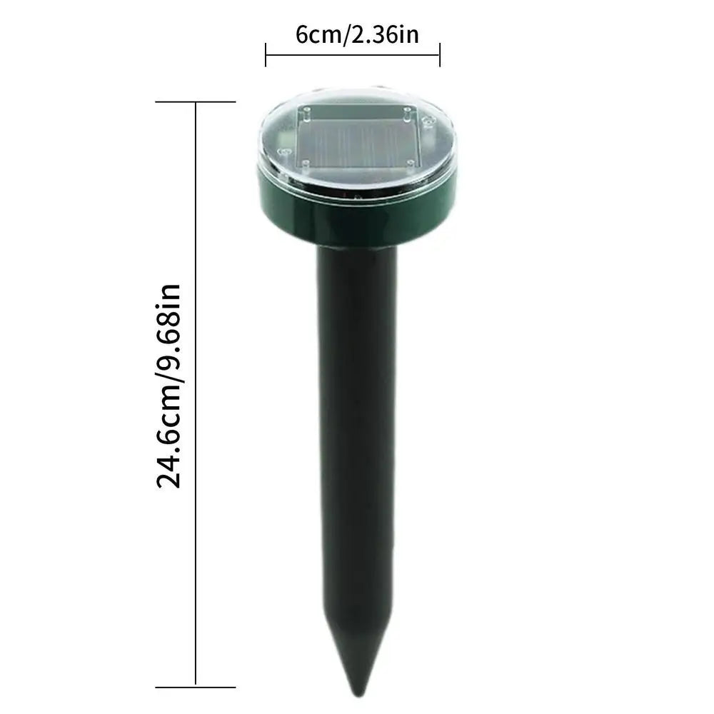Solar Ultrasonic Rat Repellent Cat Repellent Ultrasonic Outdoor Long-lasting Anti-cat Meowing Solar Electronic Repeller ABS
