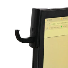 1PC Earphone holder Headphone Headset Hanger Holder Hook With Tape Sticker for Desk PC Display Monitor headphone Accessories