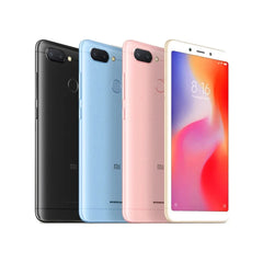 هاتف Xiaomi Redmi 6A الذكي بشاشة كاملة 5.45 بوصة ومعالج AI Face Helio A22 ومتجر Google Play