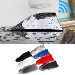 Car Radio Shark Fin Car Shark Antenna Radio FM Signal Design for All Automobiles Aerials Auto Exterior Styling Replacement Parts