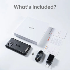 هاتف Oukitel WP32 pro الذكي المتين 6 بوصة عالي الدقة 24 جيجابايت + 256 جيجابايت 6300 مللي أمبير في الساعة ثماني النواة هاتف محمول 20 ميجابكسل هاتف محمول NFC