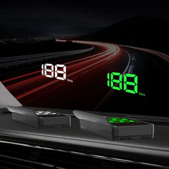 KWHUD K1 HUD شاشة عرض أمامية للسيارة GPS عداد سرعة رقمي عالمي السرعة على الزجاج الأمامي، أجهزة إلكترونية للسيارات، توصيل وتشغيل