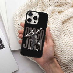 Diogo Jota Soccer Football Phone Case For iPhone 15 Pro TPU Shockproof Phone Cover