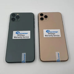 هاتف iPhone 11 pro Max الأصلي بشاشة 6.5 بوصة وذاكرة داخلية 64 جيجابايت وذاكرة وصول عشوائي 256 جيجابايت ومعالج A13 Bionic ونظام تشغيل IOS وشبكة 4G LTE مستعمل ومزود بخاصية التعرف على الوجه وهاتف ذكي من Apple