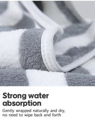1 Pc Thickened Absorbent Bath Towel Soft Face Towel for Home