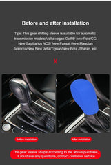 Silicone Car Shift Knob Cover DSG Gears Anti-Slip Design For Car Interior