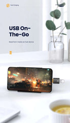 10A OTG USB 3.0 To Type C Adapter USB Female To Type c Male Fast Charging adadpter OTG USB C For Xiaomi Samsung Laptop PC