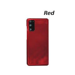 جديد لهاتف Samsung S20 غطاء خلفي للبطارية ولوحة الباب الخلفي وغطاء عدسة الكاميرا بديل