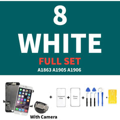 AAA Display for iPhone 5 5S 5SE 6 6S 7 8 Plus LCD Display Full Set Assembly Touch Screen Digitizer Replacement Pantalla+Camera