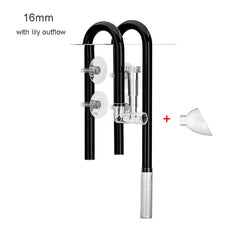 AQUAPRO Plastic Inflow Outflow Inlet Outlet Skimmer Lily Aquarium Accessories Tank Pipe Fish Water Filtro Fishbowl Akvarium