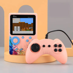 G5S 2.4 Inch Video Game Console Mini Portable Retro TV Handheld Game Player Built-in 500 Games AV Output Support 2 Player