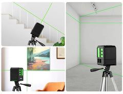 HILDA Laser Level 2 lines/5 Lines 360 Automatic Leveling Level Construction Tool Equipment Green Light Cross Laser Good Gift