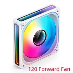 مروحة هيكل حاسوب JONSBO ZB-120/240/360، 12 سم، 5 فولت، ARGB، 120 مم، هيكل متجانس، مروحة تبريد بالماء، PWM، مروحة أمامية/عكسية