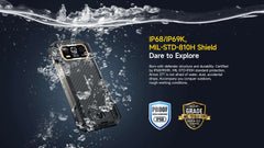 Ulefone Armor 27T 4G THERMAL BY FLIR® Rugged Phone 10600mAh Up to 24GB+256GB  6.78"FHD 120Hz Night Vision Android 14 Smartphone