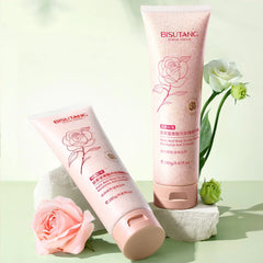 Bisutang Fruit Acid Moon Rose Scrub Improves dull skin and brightens skin Gentle and moisturizing skin care products