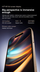 WORLD PREMIER SOYES ONEMYTH  Mini SmartPhone 16Pro 4.0" Android 10, Dual SIM, 2000mAh, 5MP Camera, 2GB+16GB, Face Unlock