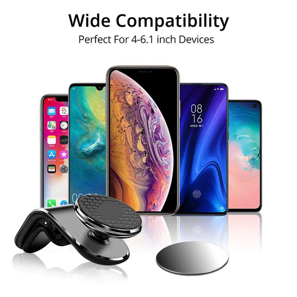 Magnetic Car Phone Holder Mobile Support For The Car Cell phone Support Mobile Door For Auto For iphone Xiaomi Huawei Samsung