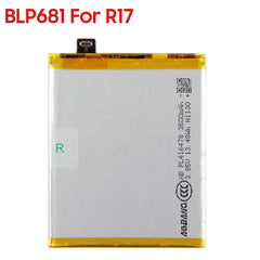 بطارية هاتف بديلة 2024 BLP681 لهاتف OPPO R17 بسعة 3500 مللي أمبير/ساعة BLP679 لهاتف OPPO R17 Pro R17pro بسعة 3700 مللي أمبير/ساعة بطاريات عالية الجودة