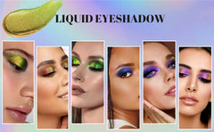 Chrome Shifting Pigments Chameleon Liquid Eyeshadow Shiny Long Lasting Multichrome High Eyeshadow Liquid Eye Makeup Art Cosmetic