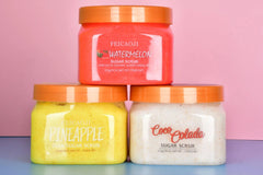 Hot Selling Tree Hot Blue Lagoon Shea Sugar Body Scrub Moisturizing Brightening Exfoliating HydratingMud For Face Body Use