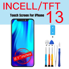 شاشة PINZHENG عالية الجودة INCELL LCD OLED OEM AMOLED لهاتف iPhone XS MAX X XR 11 12 13 MINI PRO PROMAX بديلة للشاشة