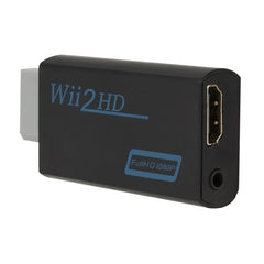 Wii To HDMI-Compatible Converter 1080P Full HD Adapter Connector 3.5mm Video Audio for PC HDTV Monitor Wii2HDMI-Compatible