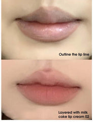 Gege Bear Soft Matte Lip Liner - Defines Lips, Long-Lasting, and Won't Smudge in Natural Pink