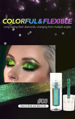 Chrome Shifting Pigments Chameleon Liquid Eyeshadow Shiny Long Lasting Multichrome High Eyeshadow Liquid Eye Makeup Art Cosmetic