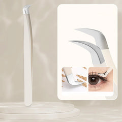 High Quality Latest  Stainless Steel Eyelash Extensions Tweezers Rose Gold color All Color Customized Eyelash Tweezers