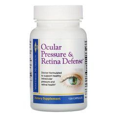 Eye Pressure & Retinal Defense Supplement for Healthy Eye Pressure Levels, Circulation and Eye Tissue, Healthy Vision