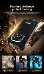 SERVO TANK500 IP68 هاتف ذكي صغير مقاوم للماء 4G LTE Android 12 RAM 6GB ROM 128GB PTT Network Intercom هواتف ذكية صغيرة متينة