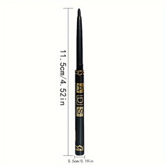 3pcs Long-Lasting Waterproof Black Eyeliner Pencils - Smudge & Sweat Proof for Bold Eye Makeup, Perfect Gift