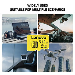 Lenovo 2TB SD Memory Card 1TB 512GB 256GB A2 U3 Micro TF SD Card 128GB High Speed MLC TF Card For Nintendo Switch Ps4 Games PC