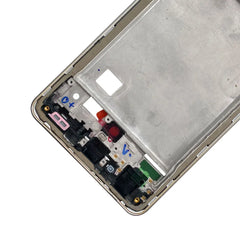 NEW For Samsung A33 A52 A52S A72 A52 5G A54 A73 Front Housing LCD Frame Bezel Plate Replacement Repair Part With Side Button