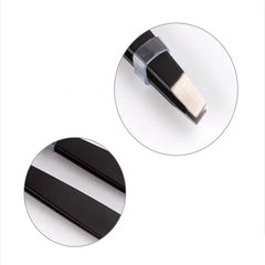1Pcs Black eyebrow clipper, eyebrow trimming and hair removal, false eyelash clipper, beard removal forceps, beauty tool