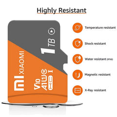 Xiaomi 2TB High Speed TF/SD Card Memory Card TF SD Ultra Fast Read Write 512GB 1TB Mini Memory Card Class 10 For Camera/Phone