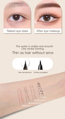 Smooth Very Fine Eyeliner Pen Longacting Quickdrying Waterproof Eyeliner Pen Suitable For Beginners Girls Holiday Gifts