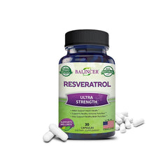 Balincer Resveratrol Capsules Support Cardiovascular Health, Antioxidants, Improve Immunity, and Promote Smooth Skin