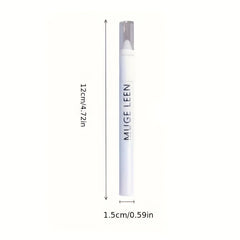 1PC Glitter Highlighter Pen Pearlescent Matte White Silvery Brighten  Eyeshadow Stick Shiny Eye Face Makeup
