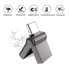 2TB Metal Flash Drive Usb 3.2 Super High Speed Transfer U Disk Pen Drive 1TB Waterproof Type C Disk For Cellphone PC 2025