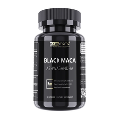 HABUMAMA Black Maca Booster for Men - Maca Supplements for Health, Energy & Endurance, Muscle Mass