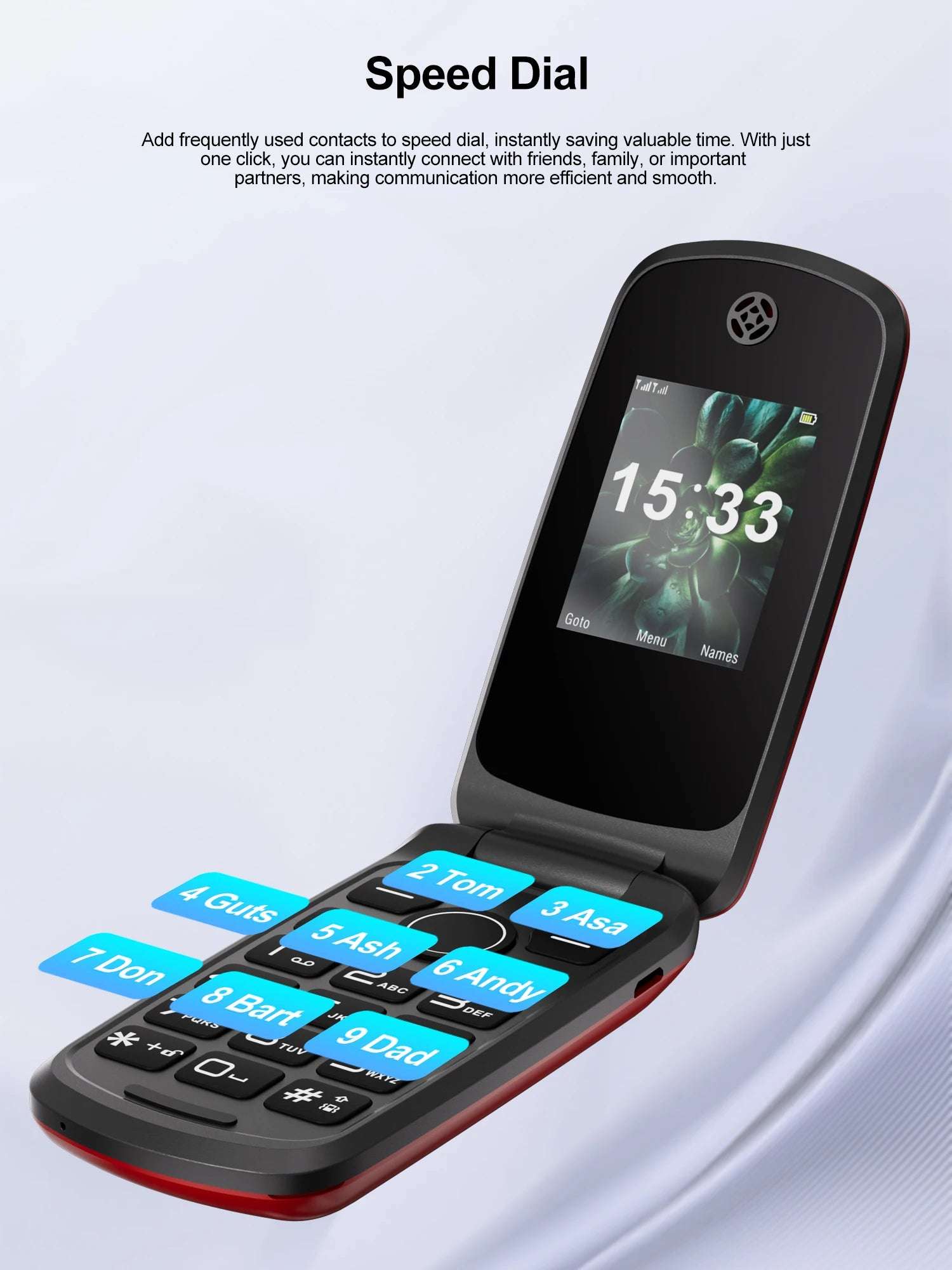 2025 SERVO F4 Fold Feature Mobile Phone 1.77" Display Dual SIM Standby Call Recording MP4 FM Radio 2G Flip Button Backup Phones