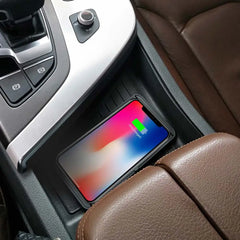 Car Wireless Charger Silicone Non-Slip Pad for iPhone 15 14 13 12 Samsung S24 S23 Xiaomi Car Phone Fast Induction Charging Pad